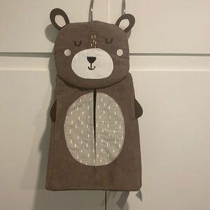 Diaper Stacker Storage Hanger Bear Nursery Decor